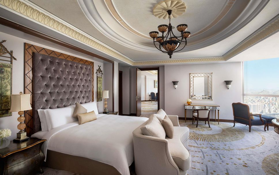 Haram umbrellas walkway